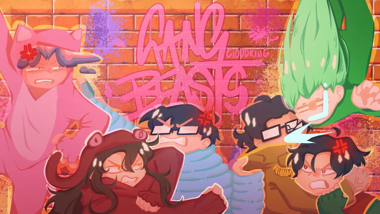 DISH - "Gang Beasts ruins friendships (ft. Atsu, Bwaap, Enviosity, Tuonto & Akron)"